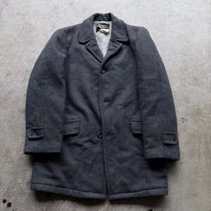 Vintage Oakbrook Sportswear Sears Wool Blend Sherpa Lined Coat Size 46